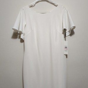 White Calvin Klein dress 10